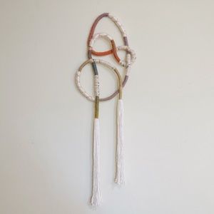 Abstract/Bohemian macrame rope wall hanging decor